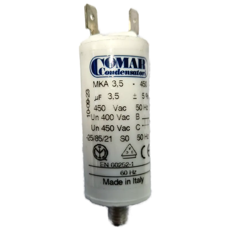 COND.PERMANENT MKA 3.5 MF 450V SORTIE FASTONS COND.PERMANENT MKA 3.5 MF 450V SORTIE FASTONS