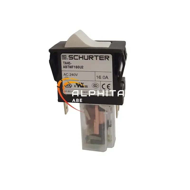 INTERRUPTEUR SCHURTER TA45-ABTWF160U2 16A INTERRUPTEUR SCHURTER TA45-ABTWF160U2 16A