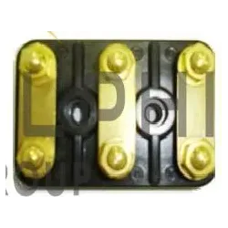 PLAQUE A BORNES TROUS CYLINDRIQUES 40X25
