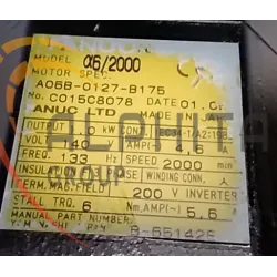 MOTEUR FANUC A06B-0127-B175