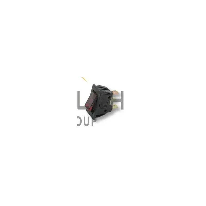 INTERRUPTEUR UNIPOLAI. LUMINEUX NON ISOLE 12A 250V INTERRUPTEUR UNIPOLAI. LUMINEUX NON ISOLE 12A 250V
