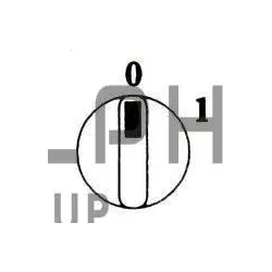 INTERRUPTEUR TRIPOLAIRE ROTATIF 12A