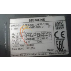 MOTEUR SIEMENS 1FK7033-7AK71-1HH5