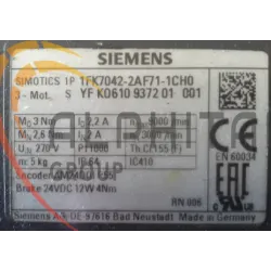 MOTEUR SIEMENS 1FK7042-2AF71-1CH0
