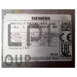 MOTEUR SIEMENS 1FK7044-7AF71-1TG0