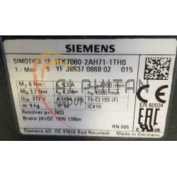 MOTEUR SIEMENS 1FK7060-2AH71-1TH0