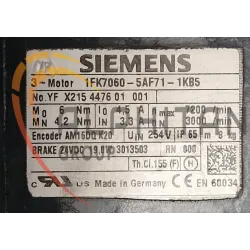 MOTEUR SIEMENS 1FK7060-5AF71-1KB5