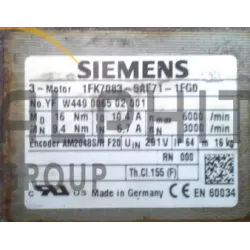 MOTEUR SIEMENS 1FK7083-5AF71-1FG0