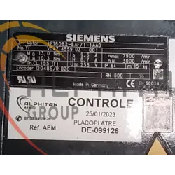 MOTEUR SIEMENS 1FT6082-8AF71-1AA0