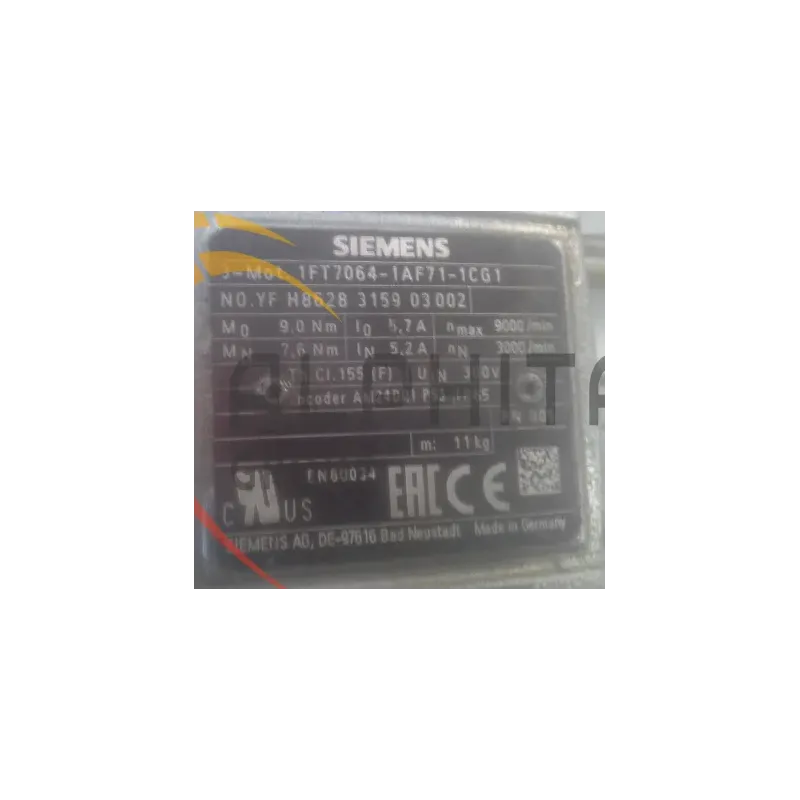 MOTEUR SIEMENS1FT7064-1AF71-1CG1 MOTEUR SIEMENS1FT7064-1AF71-1CG1
