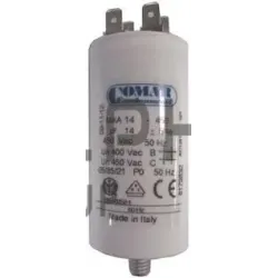 COND. PERMANENT MKA 14MF 450V SORTIE FASTON