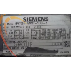 MOTEUR SIEMENS 1FK7034-5AK71-1LH3-Z