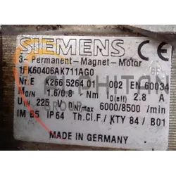 MOTEUR SIEMENS 1FK6040-6AK71-1AG0