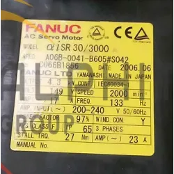 MOTEUR FANUC A06B-0041-B605 S042