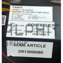 MOTEUR FANUC A06B-0128-B575 7000