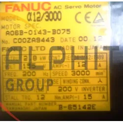 MOTEUR FANUC A06B-0143-B075