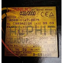 MOTEUR FANUC A06B-0147-B675