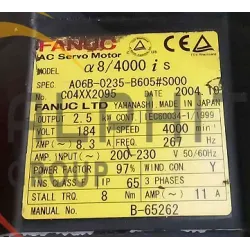 MOTEUR FANUC A06B-0235-B605