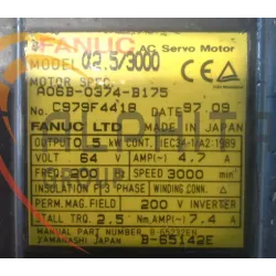 MOTEUR FANUC A06B-0374-B175