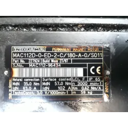 MOTEUR INDRAMAT MAC112D-0-ED-2-C/180-A-0/S011