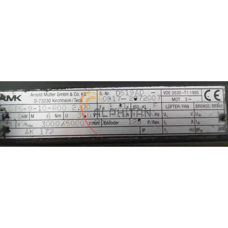 MOTEUR AMK DVSA19-10-30-4HB0 MOTEUR AMK DVSA19-10-30-4HB0