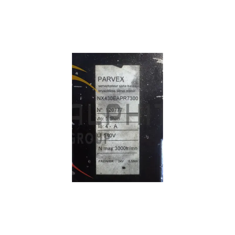 MOTEUR PARVEX NX430 EAP R7300 MOTEUR PARVEX NX430 EAP R7300