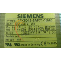 MOTEUR SIEMENS 1FK6042-6AF71-1SA0