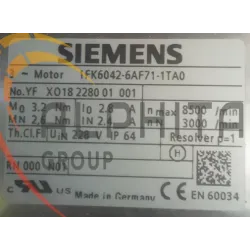 MOTEUR SIEMENS 1FK6042-6AF71-1TA0
