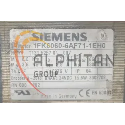 MOTEUR SIEMENS 1FK6060-6AF71-1EH0