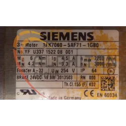 MOTEUR SIEMENS 1FK7060-5AF71-1GB0