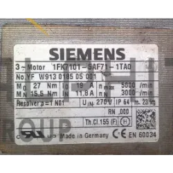 MOTEUR SIEMENS 1FK7101-5AF71-1TA0