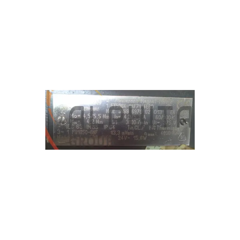 MOTEUR SIEMENS 1FT5064-1AF71-4EB0 MOTEUR SIEMENS 1FT5064-1AF71-4EB0