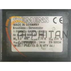 MOTEUR SIEMENS 1FK6042-6AF71-1AG0