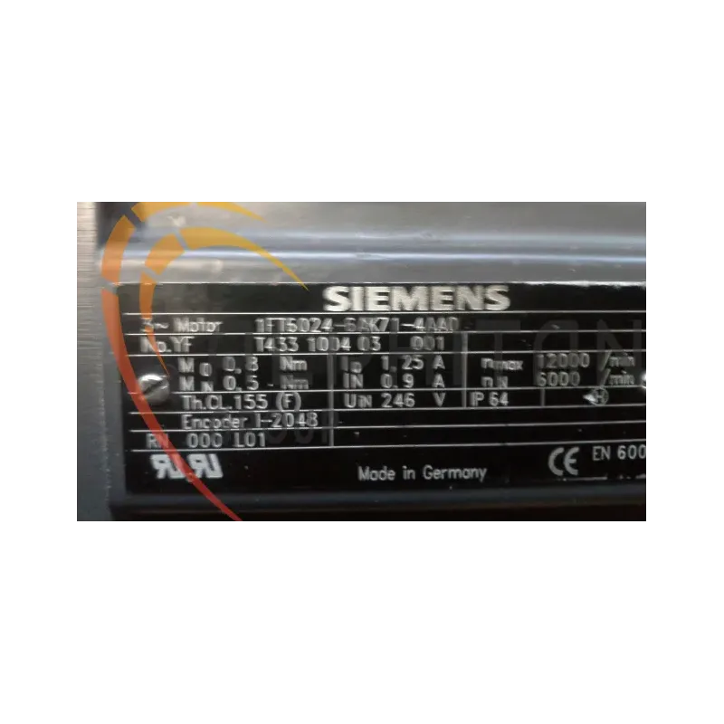 MOTEUR SIEMENS 1FT6024-6AK71-4AA0 MOTEUR SIEMENS 1FT6024-6AK71-4AA0
