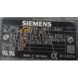 MOTEUR SIEMENS 1FT6034-1AK71-3AG1