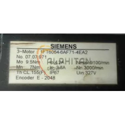 MOTEUR SIEMENS 1FT6064-6AF71-4EA2