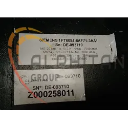 MOTEUR SIEMENS 1FT6084-8AF71-3AA1