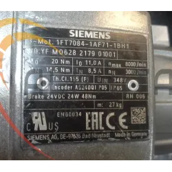 MOTEUR SIEMENS 1FT7084-1AF71-1BH1