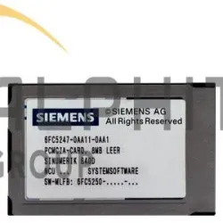 Siemens  6FC5250-6BX10-3AH0 Sinumerik 840DE 8MB PCMCIA-Card