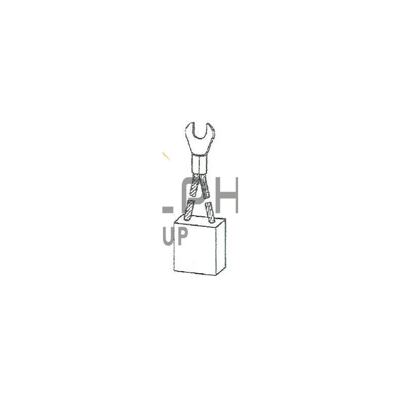 BALAI MOTEUR A BAGUES 20X25X25 BALAI MOTEUR A BAGUES 20X25X25