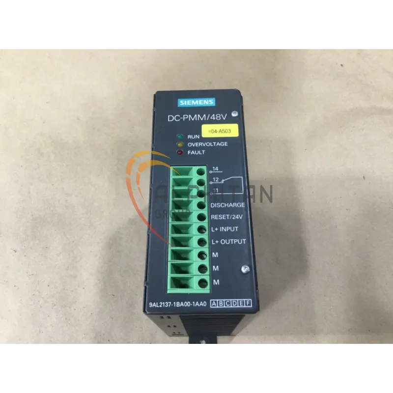 Siemens 9AL2137-1BA00-1AA0  Siemens Simodrive Power Managment DC-PMM/48V Siemens 9AL2137-1BA00-1AA0  Siemens Simodrive Power Managment DC-PMM/48V