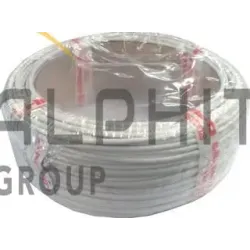 CABLE CSP SILICONE TRESSE 0.5 BLANC