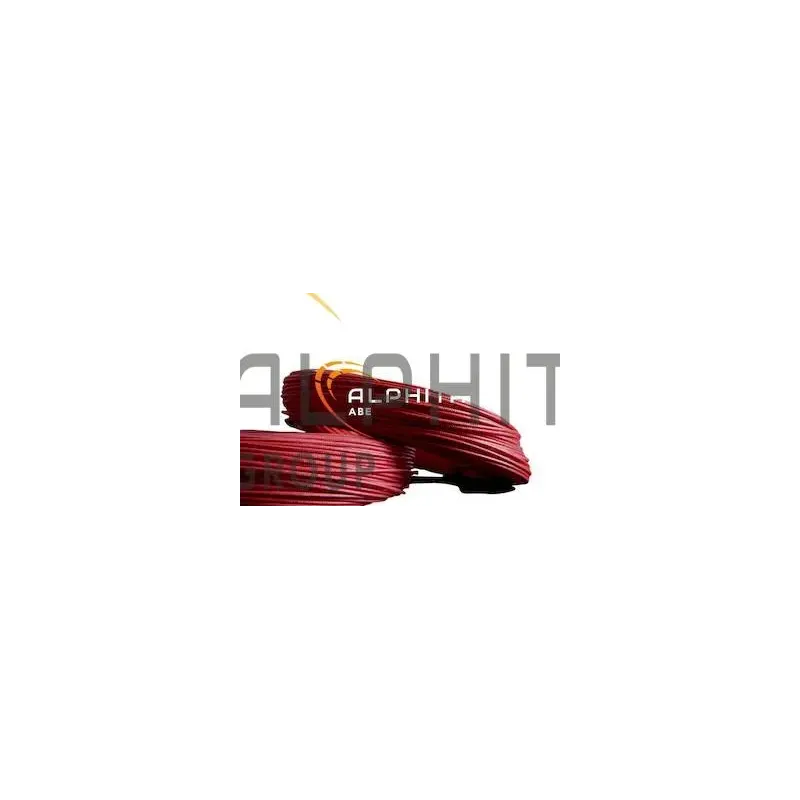CABLE SIF-GL SILICONE TRESSE 6 ROUGE CUIVRE NU